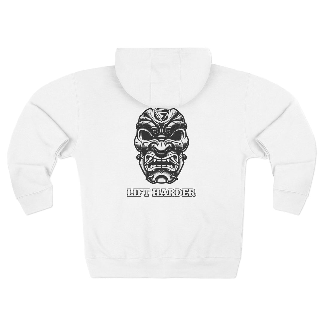 SAMURAI MAC BLACK WHITE /LIFT HARDER ZIP UP