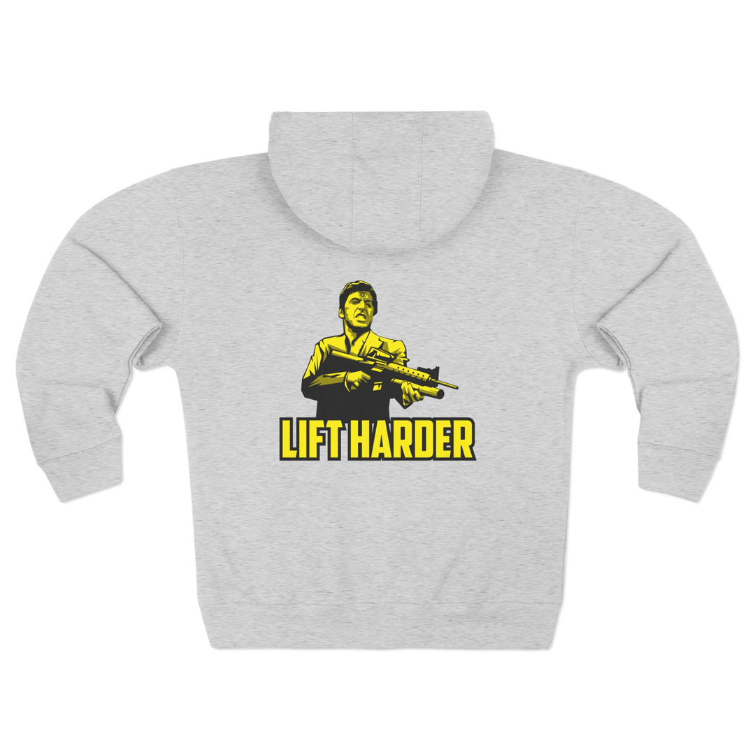 CG FINAL BOSS YELLOW/LIFT HARDER ZIP UP