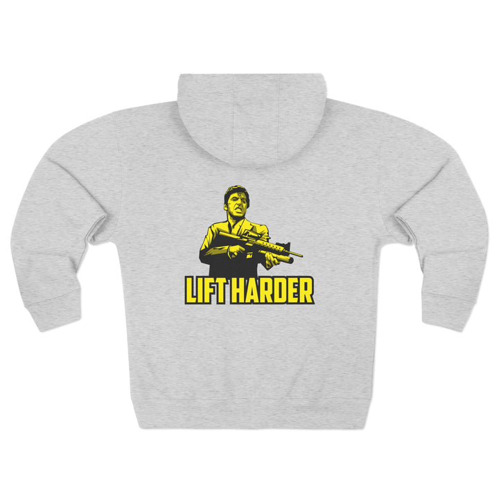 CG FINAL BOSS YELLOW/LIFT HARDER ZIP UP