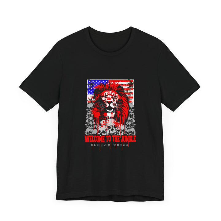 LIONHEART USA FLAG RED WHITE BLUE /WELCOME TO THE JUNGLE