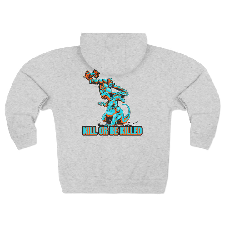 CG APE VS ZILLA 2ND FIGHT MIAMI COLORS /KILL OR BE KILLED ZIP UP