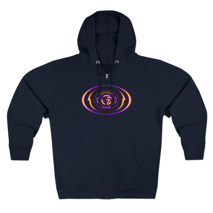 CG MAC JUMP PURPLE GOLD /AMERICAN SAVAGE ZIP UP