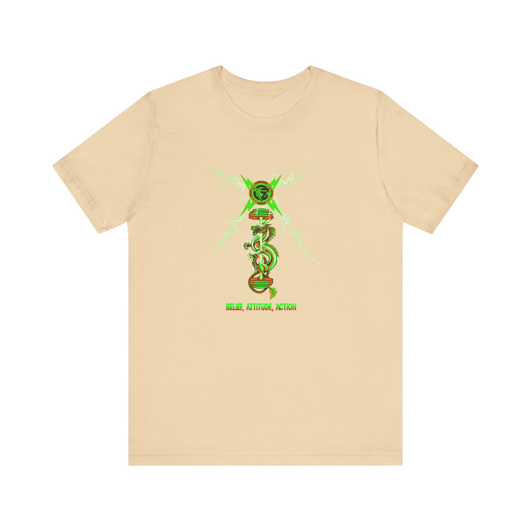 BARBELL DRAGON GREEN ORANGE