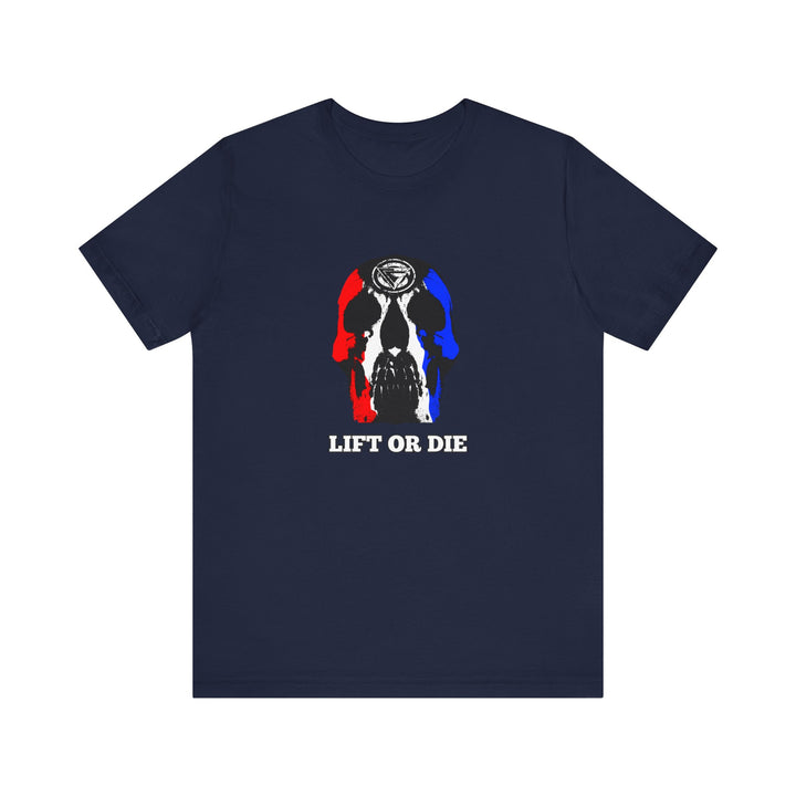 SKULLATOR RED WHITE BLUE /LIFT OR DIE