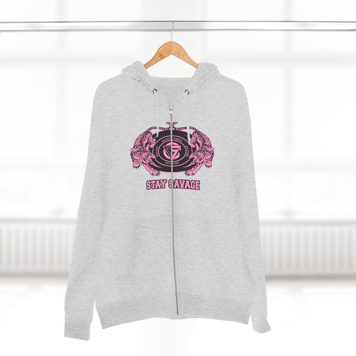 CG TIGER VS TIGER PINK/STAY SAVAGE ZIP UP