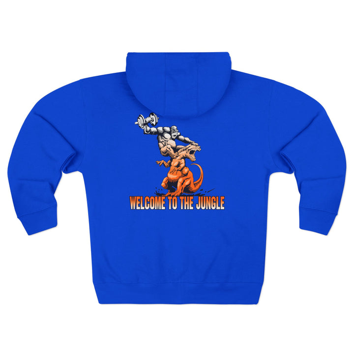 CG APE VS ZILLA 2ND FIGHT ORANGE WHITE FADE /WELCOME TO THE JUNGLE ZIP UP