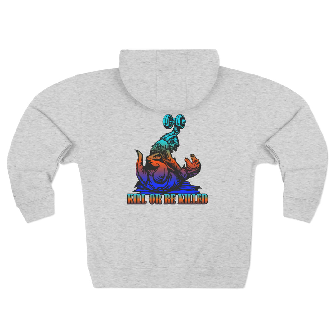 CG APE VS ZILLA BLUE ORANGE WHITE FADE/KILL OR BE KILLED ZIP UP