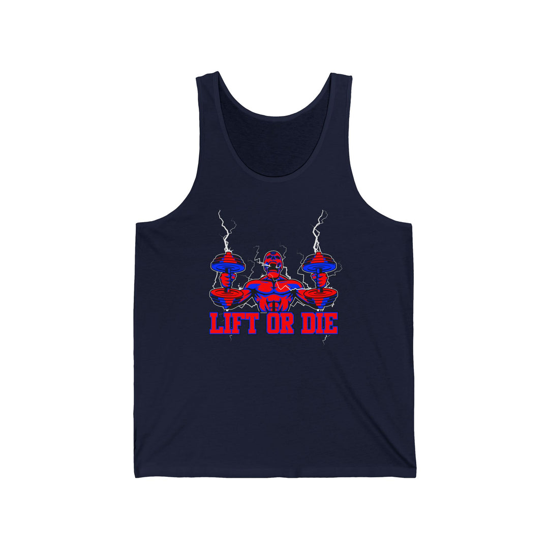 RIDE THE LIGHTNING RED BLUE /LIFT OR DIE