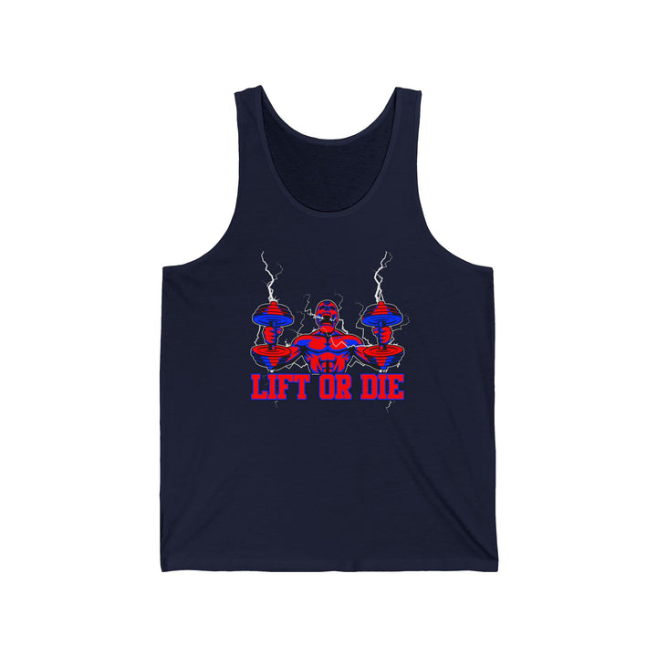 RIDE THE LIGHTNING RED BLUE /LIFT OR DIE