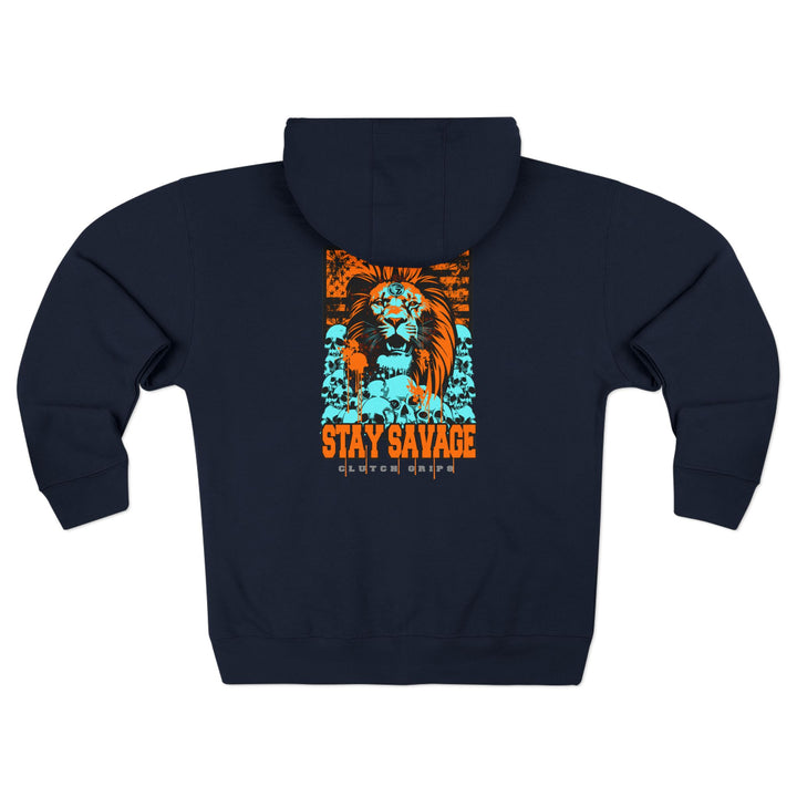LIONHEART MIAMI COLORS /STAY SAVAGE ZIP UP