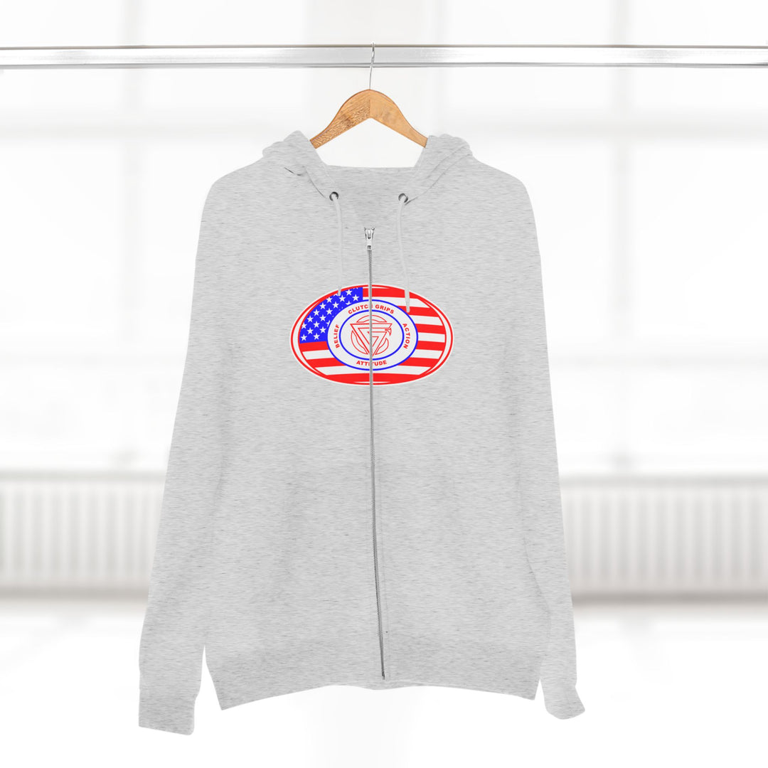 CG ANGRY DOG USA/LIFT OR DIE ZIP UP