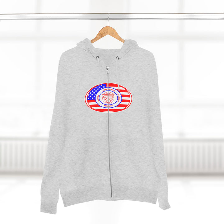 CG ANGRY DOG USA/LIFT OR DIE ZIP UP