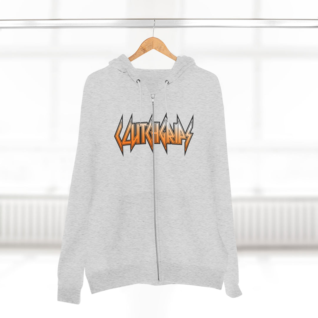 CG SKULL ORANGE WHITE FADE  /THINK DO BECOME ZIP UP