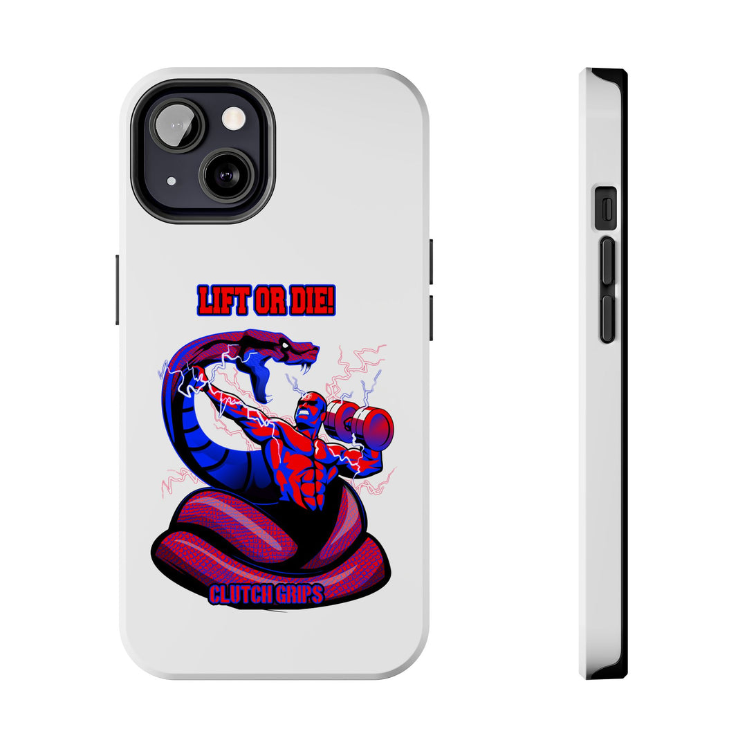 MAC VS SNAKE PHONE CASE RED BLUE /LIFT OR DIE