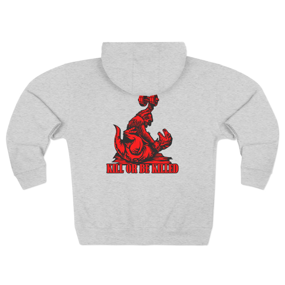 CG APE VS ZILLA RED  /KILL OR BE KILLED ZIP UP