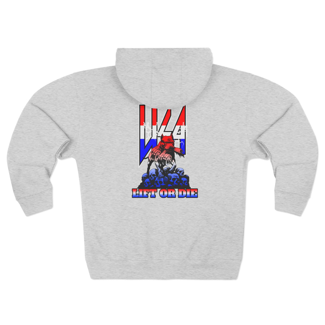 CG MAC RUTHLESS DOG RED WHITE BLUE /LIFT OR DIE