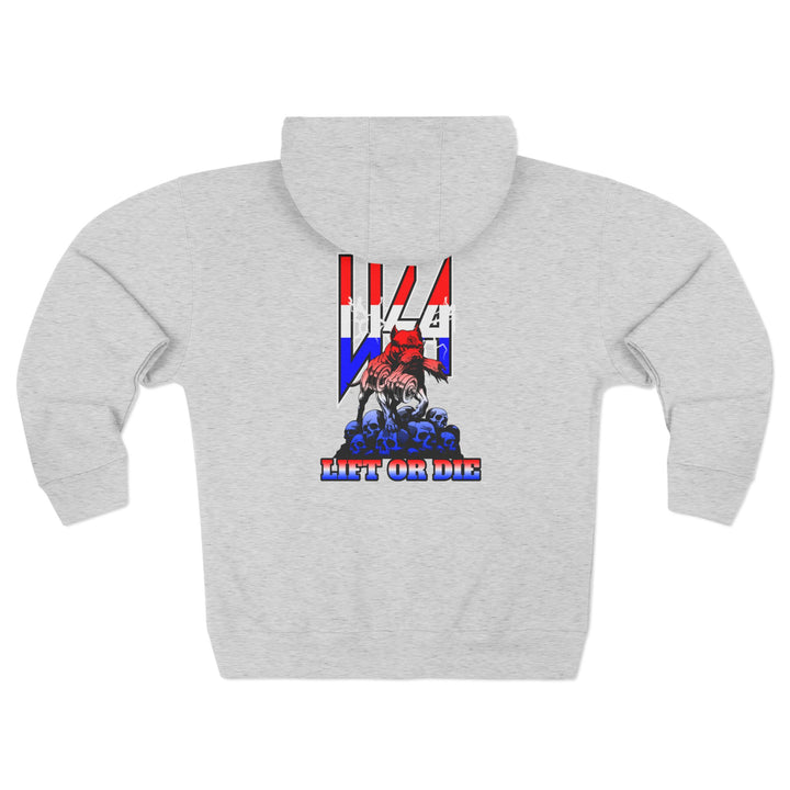 CG MAC RUTHLESS DOG RED WHITE BLUE /LIFT OR DIE