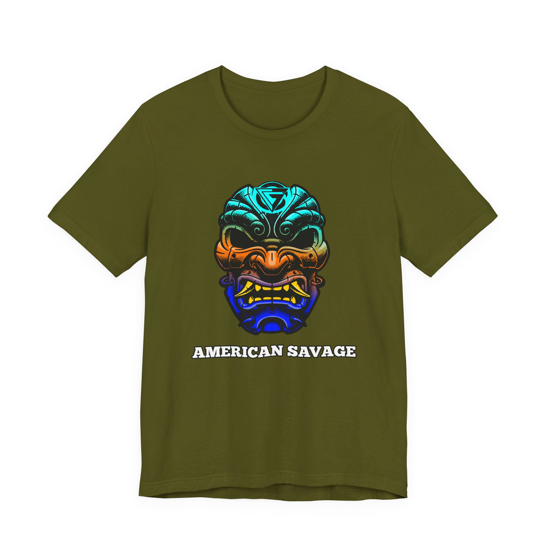 SAMURAI MAC BLUE ORANGE AQUA FADE /AMERICAN SAVAGE