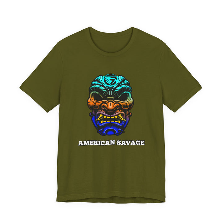SAMURAI MAC BLUE ORANGE AQUA FADE /AMERICAN SAVAGE