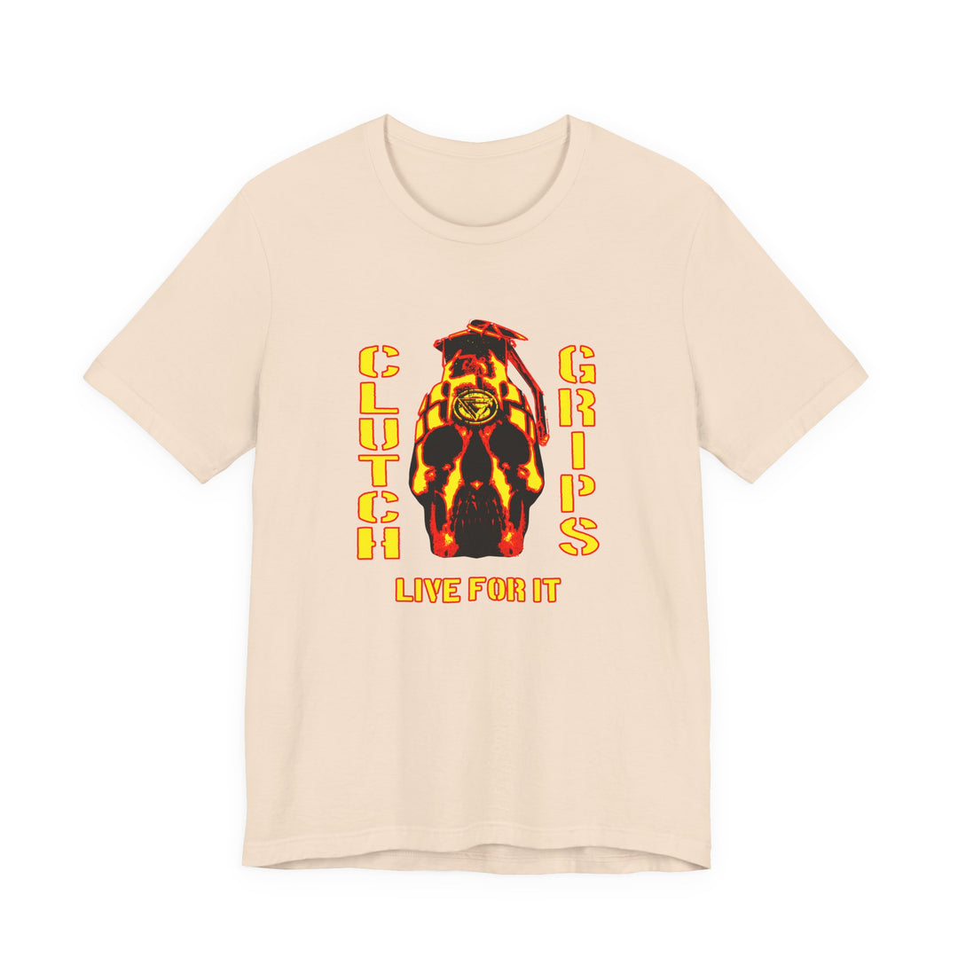 SKULLATOR GRENADE RED GOLD /LIVE FOR IT