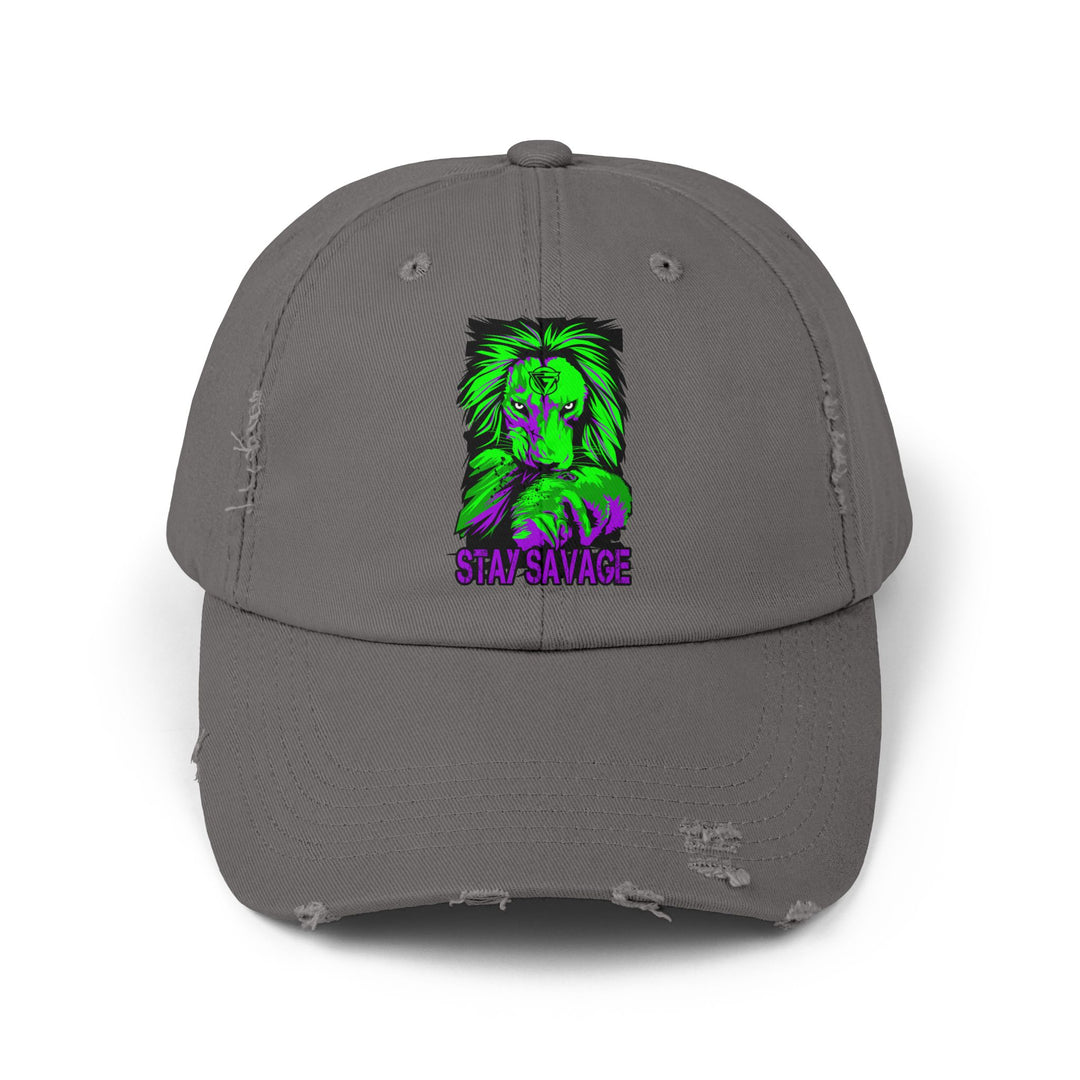 LION HEART PURPLE GREEN /STAY SAVAGE CAP