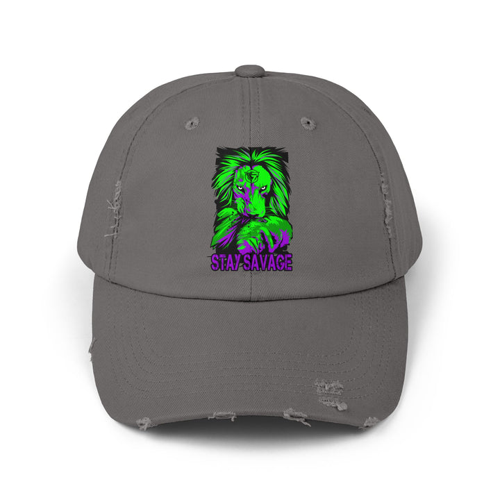 LION HEART PURPLE GREEN /STAY SAVAGE CAP