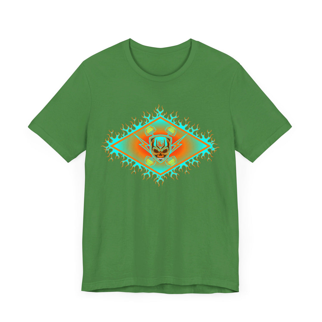 CG DIAMOND SKULLATOR MIAMI AQUA ORANGE DBL BELL