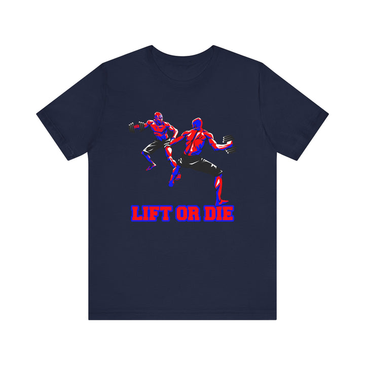 CG RED WHITE BLUE MAN VS MAN /LIFT OR DIE