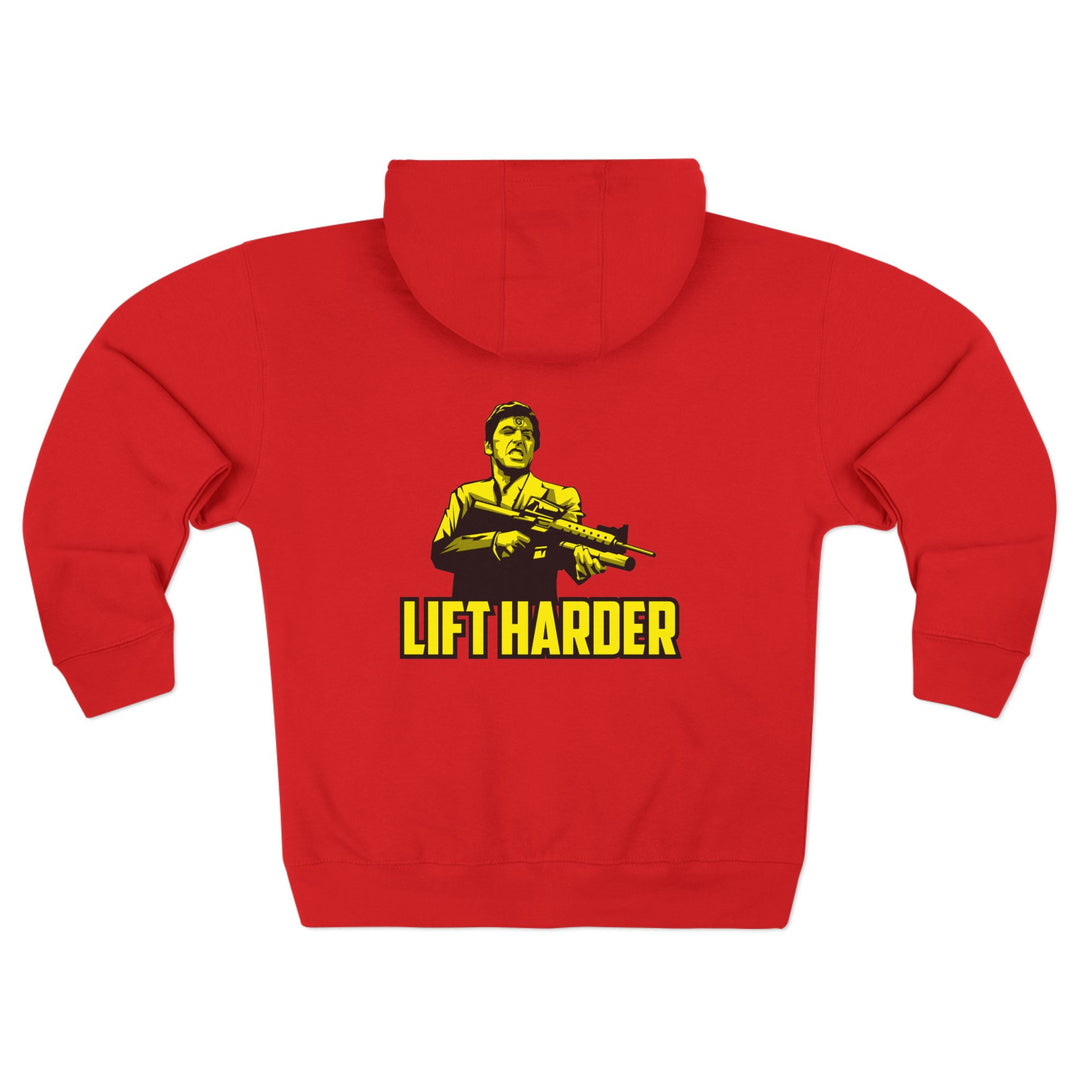 CG FINAL BOSS YELLOW/LIFT HARDER ZIP UP