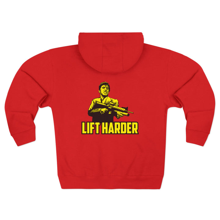 CG FINAL BOSS YELLOW/LIFT HARDER ZIP UP