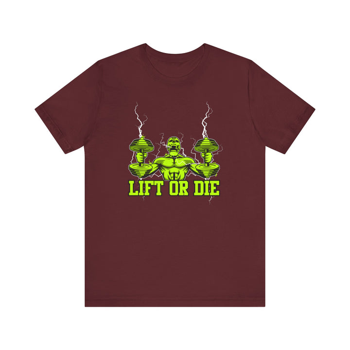 RIDE THE LIGHTNING CRAZY GREEN /LIFT OR DIE
