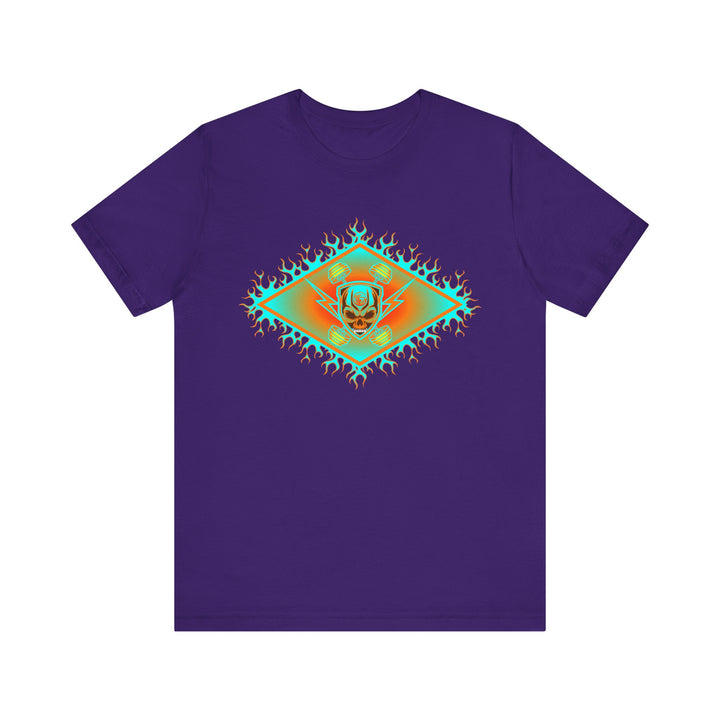 CG DIAMOND SKULLATOR MIAMI AQUA ORANGE DBL BELL
