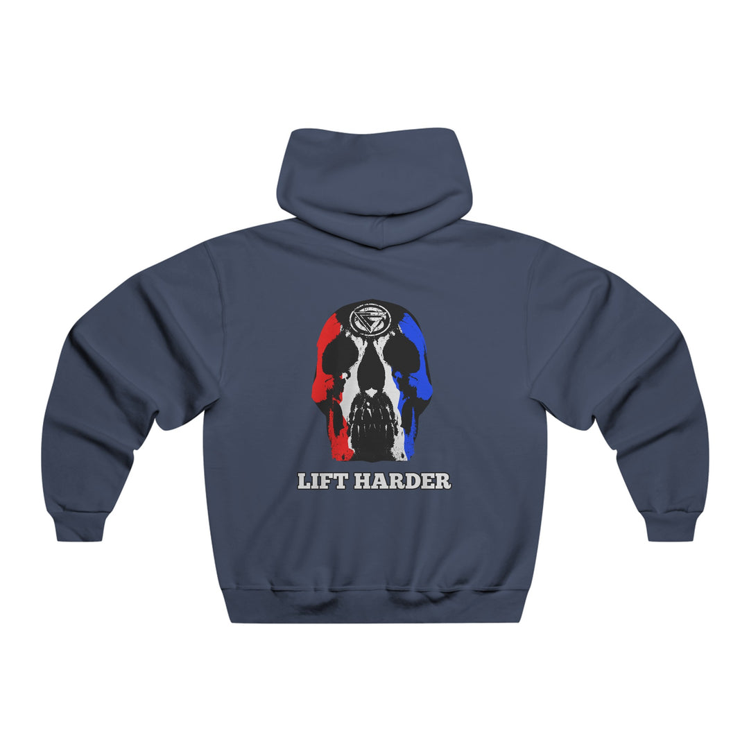 SKULLATOR- RED WHITE BLUE/LIFT HARDER