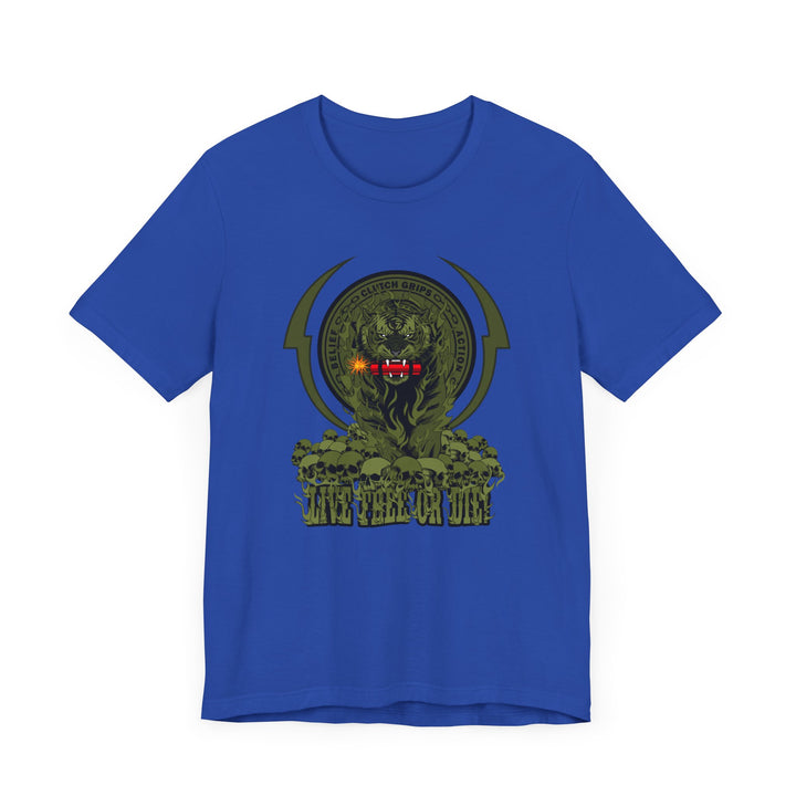 DYNAMITE TIGER ARMY GREEN /LIVE FREE OR DIE