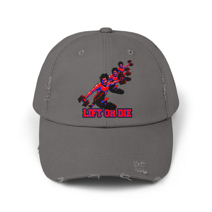 MAC LEE LIFT KICK RED BLUE /LIFT OR DIE CAP