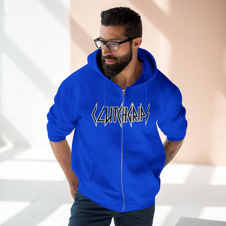 CG MAC DRAGON SNAP WHITE/LIFT OR DIE ZIP UP