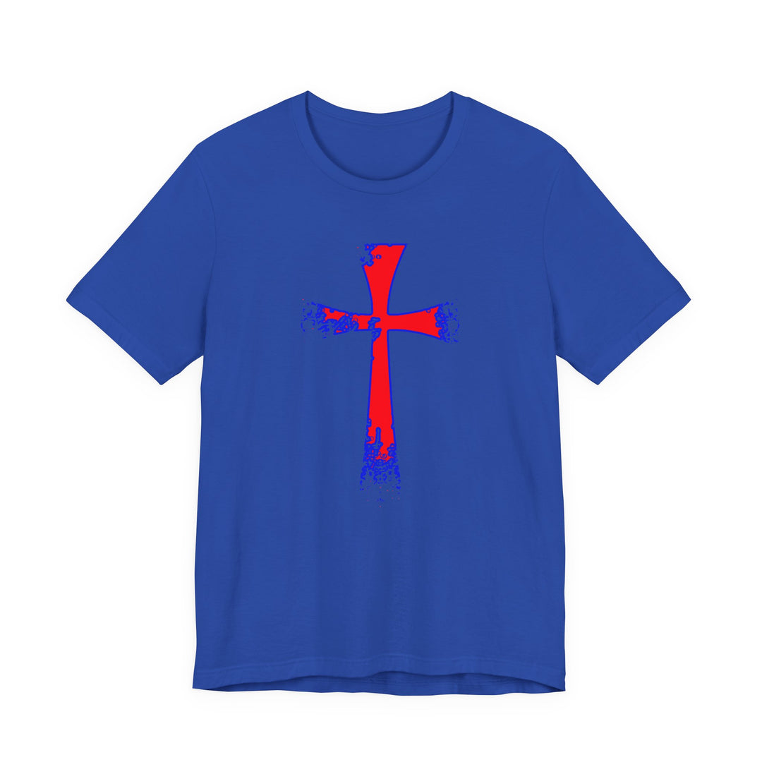CG CRUSADER FAITH SHIRT RED BLUE