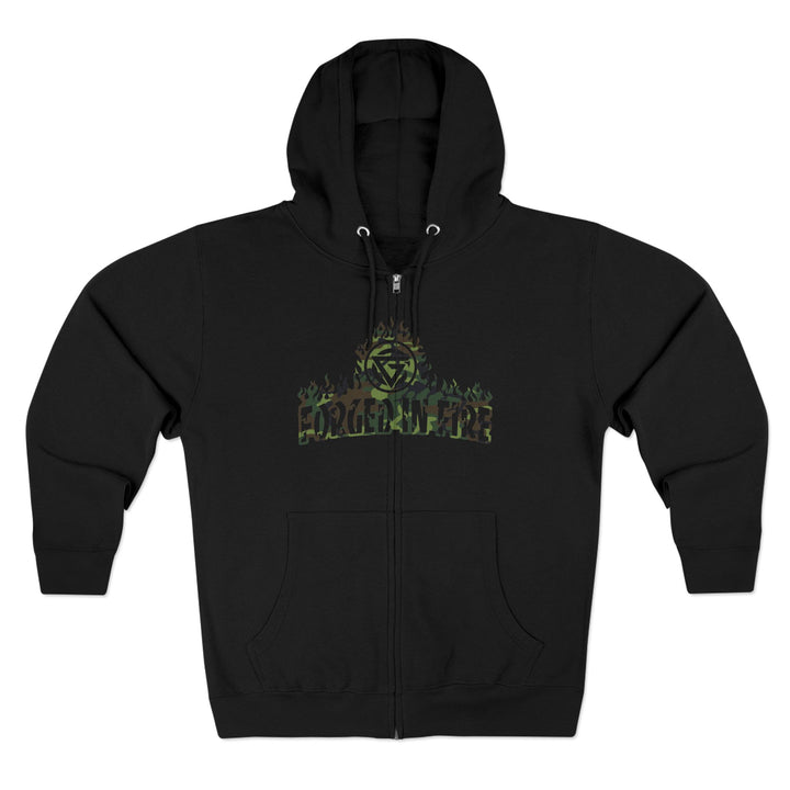 CG SGL SKULL DRAGON TIGER BELL FOREST CAMO/STAY SAVAGE ZIP UP