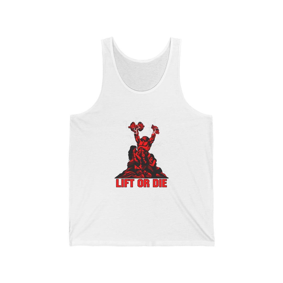 CG CONFIDENT MAN  RED/LIFT OR DIE