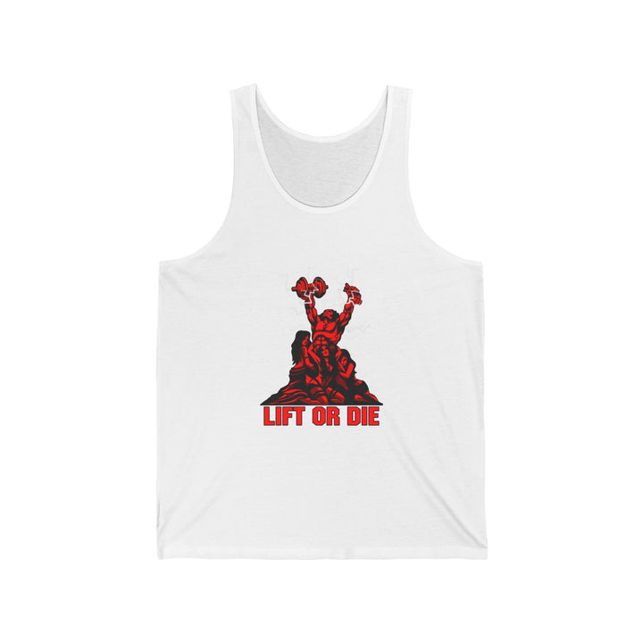 CG CONFIDENT MAN  RED/LIFT OR DIE