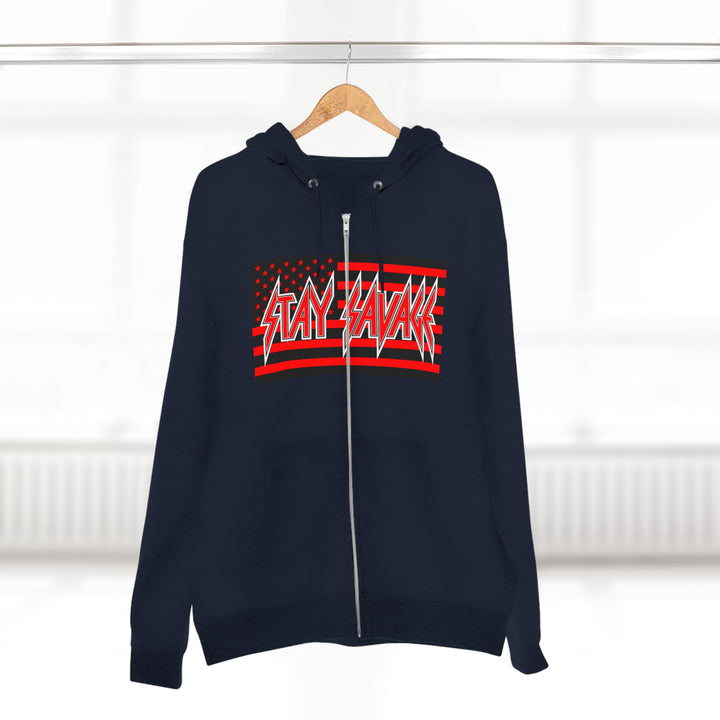 CG  NAVY SEAL TRIBUTE  RIP RED BLACK /DONT BE A BITCH ZIP UP
