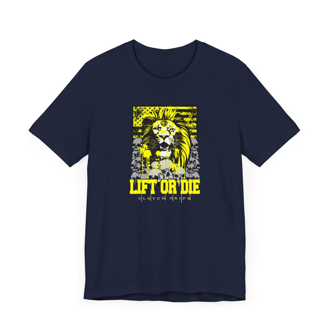 LION HEART YELLOW BLACK /LIFT OR DIE