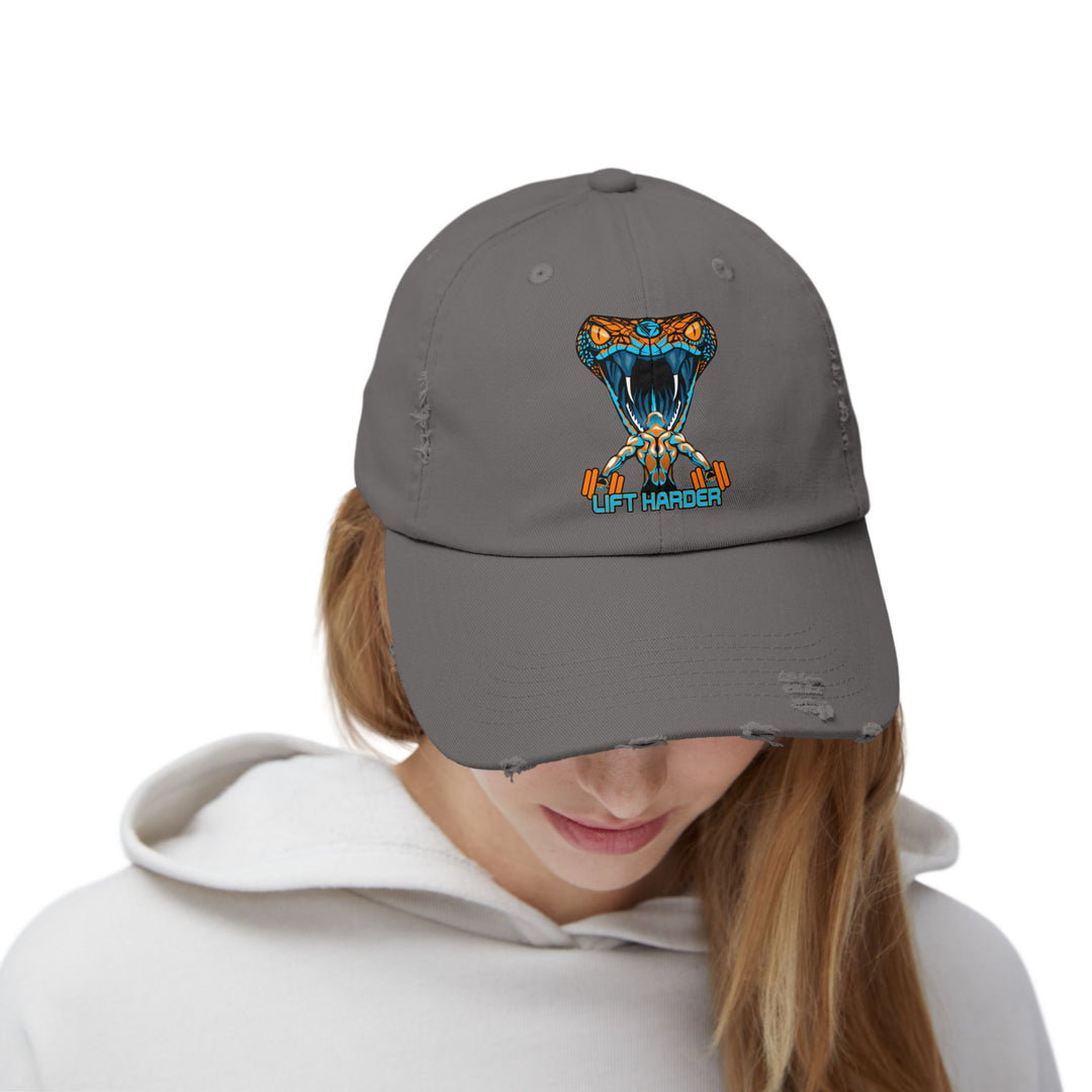 MAN VS VIPER ORANGE AQUA/LIFT HARDER CAP