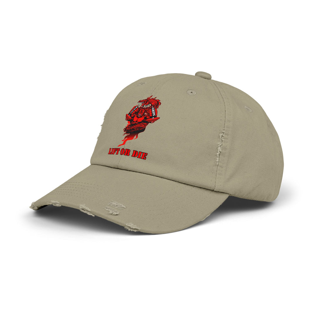 MAC DRAGON BARBELL SNAP RED/LIFT  OR DIE CAP