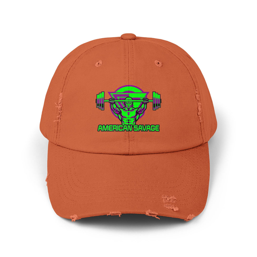 CG ENTER THE MAC HAT PURPLE GREEN /AMERICAN SAVAGE/CAP