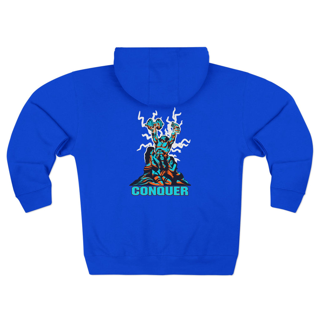 CG CONFIDENCE MAN ORANGE AQUA /CONQUER ZIP UP