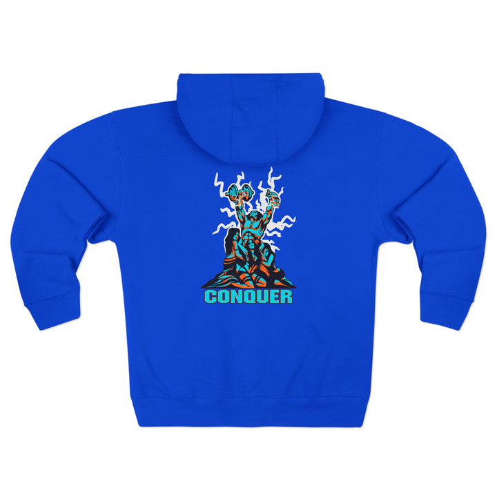 CG CONFIDENCE MAN ORANGE AQUA /CONQUER ZIP UP