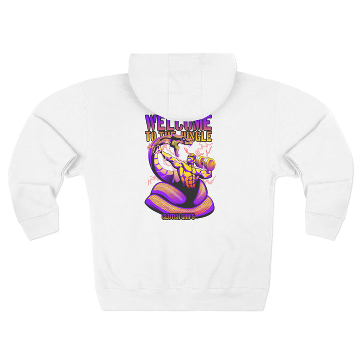 MAC VS SNAKE PURPLE GOLD /WELCOME TO THE JUNGLE ZIP UP