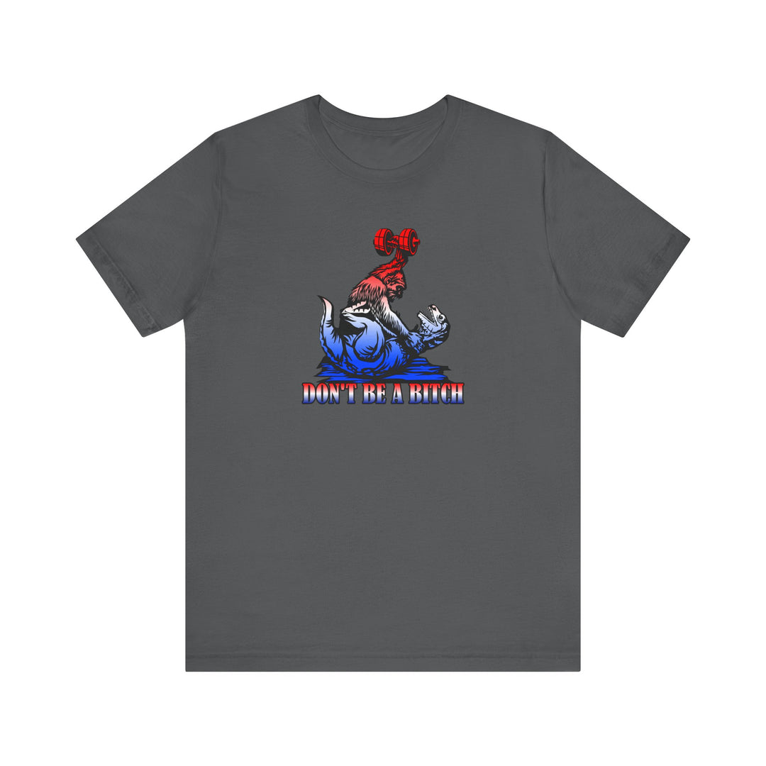 CG APE VS ZILLA RED WHITE BLUE /DONT BE A BITCH