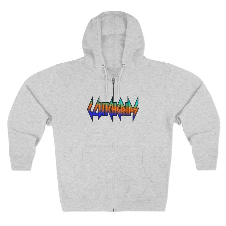MAC POWER LIFT BLUE ORANGE AQUA FADE /LIFT HARDER ZIP UP
